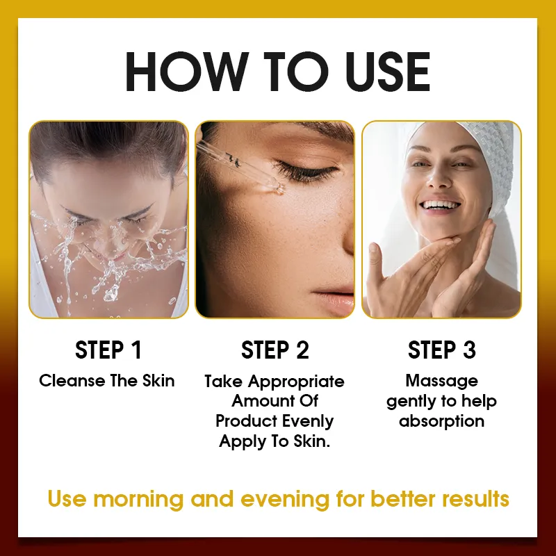 Hidratante Livre de Crueldade Nourishing e Vitamina C 24K Sérum Facial Gold Essence