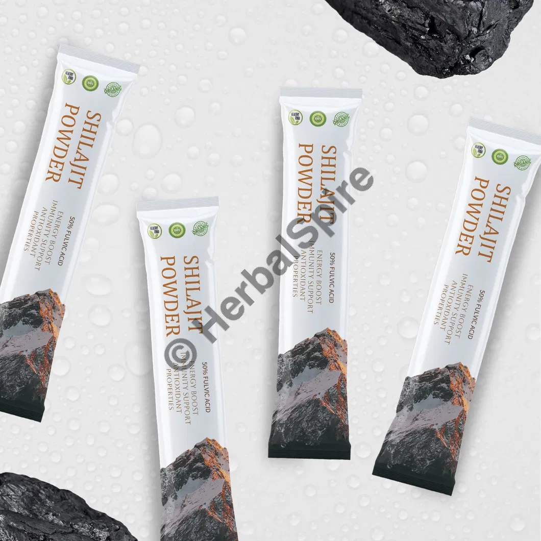 Pasta Mineral Shilajit Pacote Natural Imunidade Energia Antioxidante Suplemento Funcional