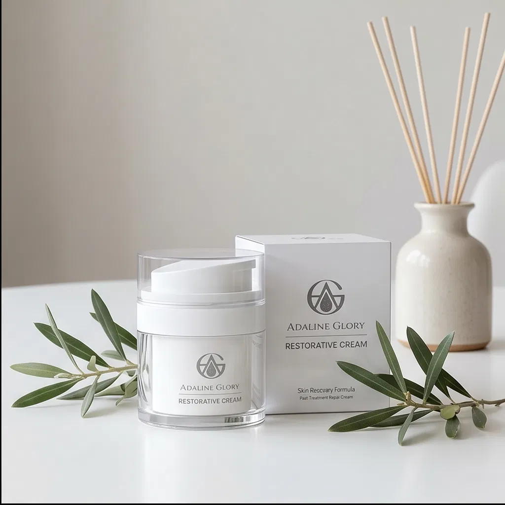 Creme de Recuperação da Pele Adaline Glory 50ml Tratamento Pós-Facial Reparação da Barreira Hidratação Profunda Aumento da Elasticidade Atacado OEM