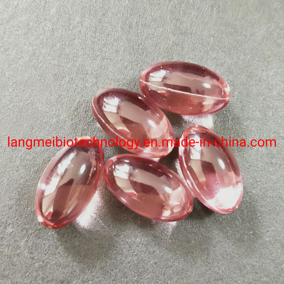 Suplemento Antioxidante de Beleza Feminina Cápsulas de Óleo de Rosa Puro Natural Softgel 500mg Marca Privada