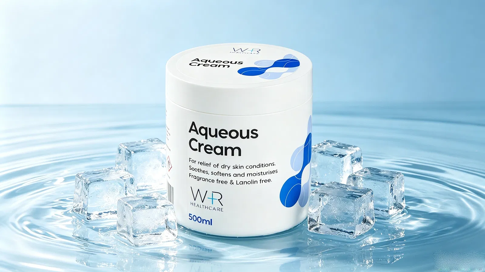 Creme Hidratante Aqueoso de Ceramida 500ml Reparação da Barreira Hidratante para Cuidados com a Pele Produto de Beleza