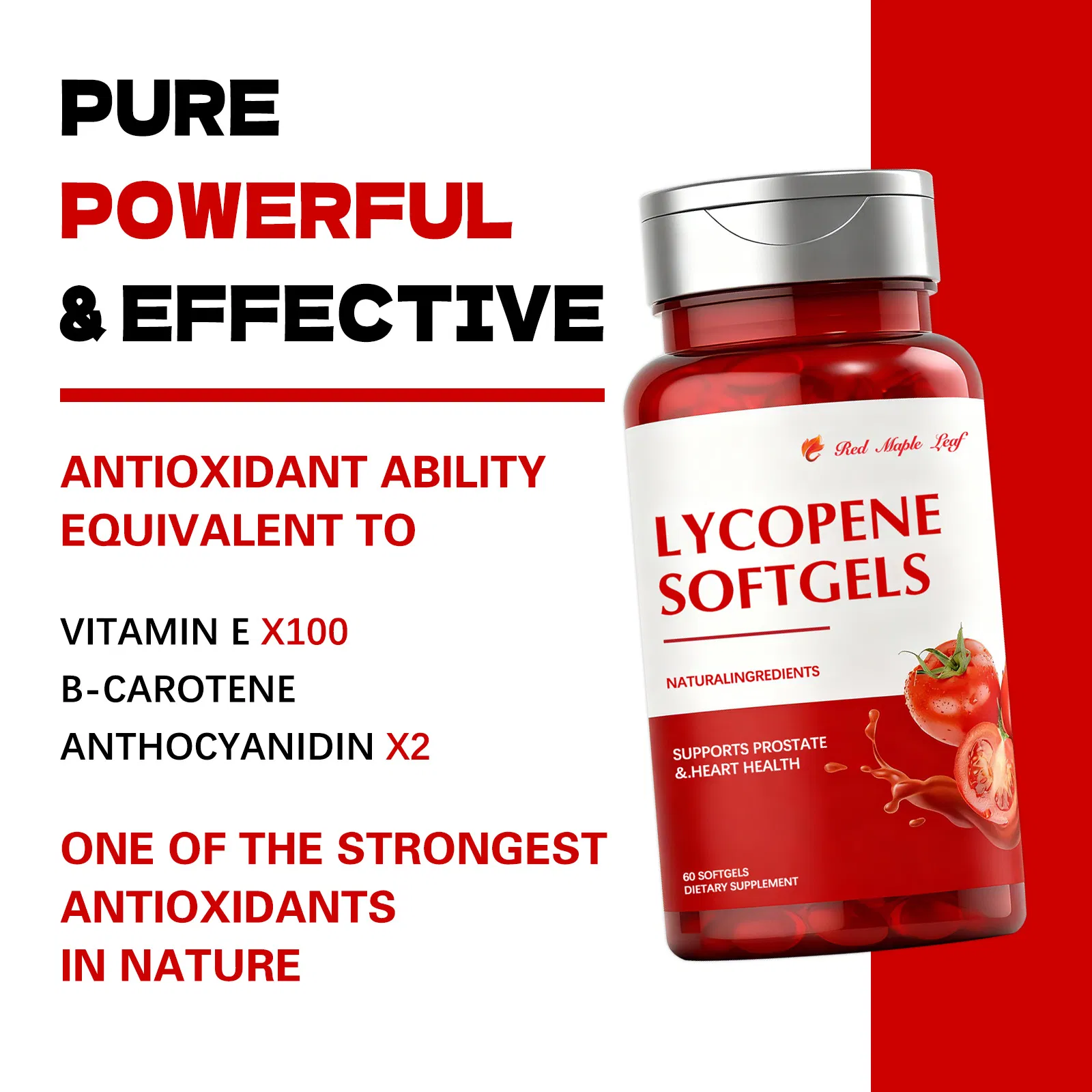 Softgels de licopeno