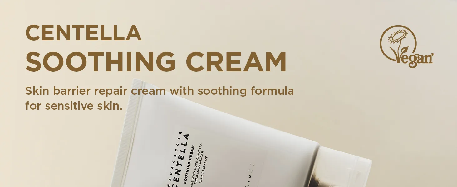 Creme Facial Reparador da Barreira da Pele de Centella Asiática