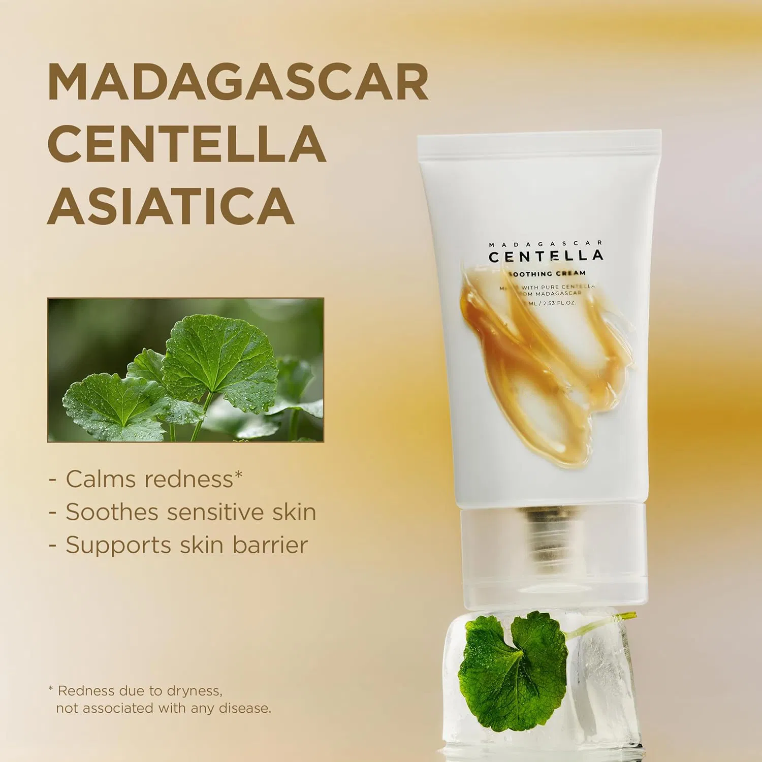 Creme Facial Reparador da Barreira da Pele de Centella Asiática