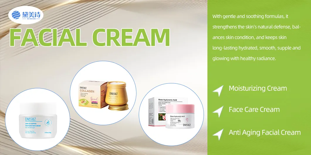 Creme Facial Noturno Hidratante de Longa Duração para Reparação da Barreira Exfoliante para Rotina de Pele Orgânica