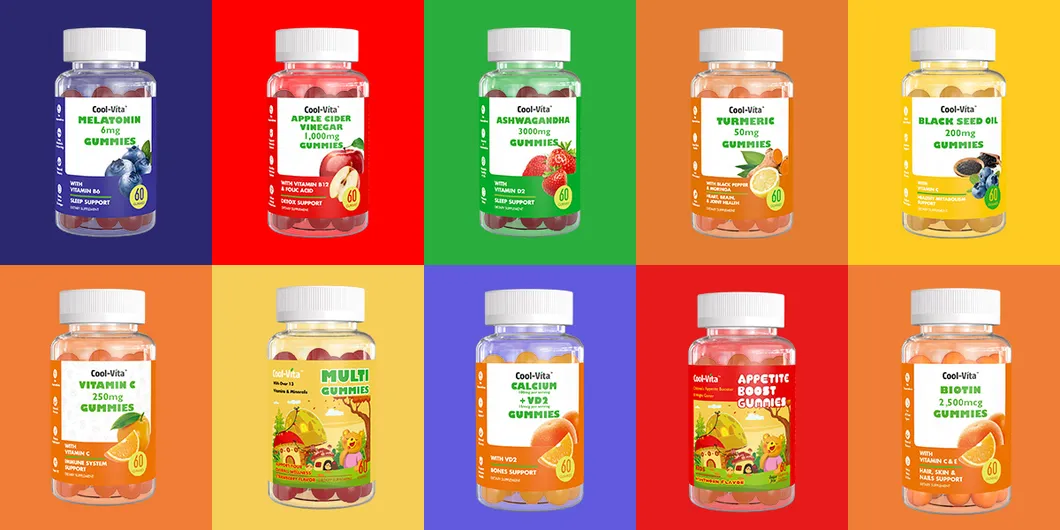 Vitaminas 100mg Coenzima Q10 Antioxidante Natural Suplemento Dietético Coq10 Gomas para a Saúde do Coração