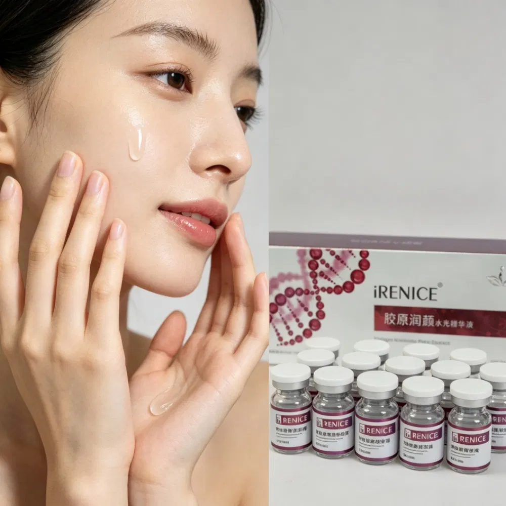 Colágeno Fresco Preenche Sulcos Enquanto a Hidratação Enche e Esculpe Contornos Faciais Jovens
