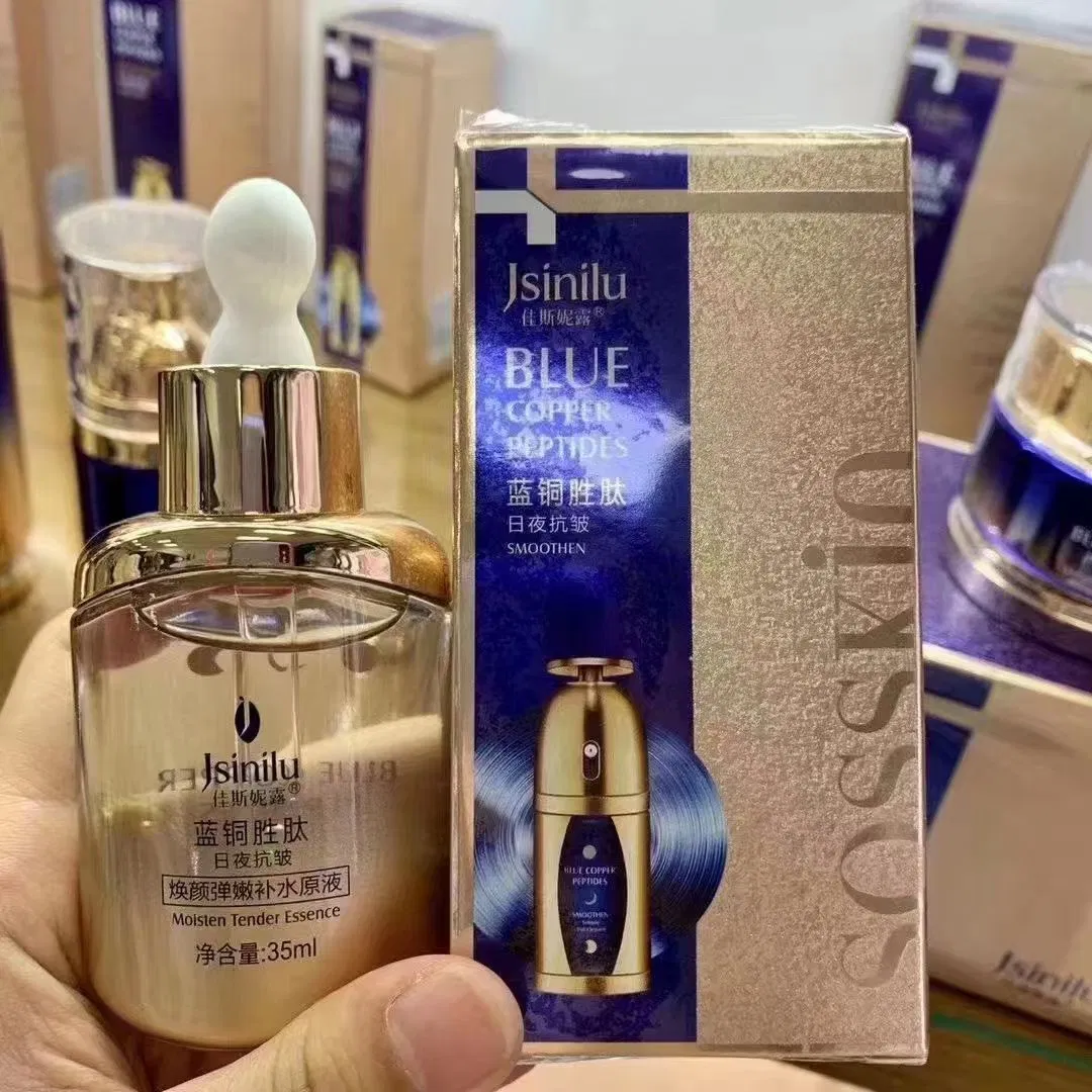Conjunto de Cosméticos Hidratante Anti-idade com Peptídeo Ghk-Cu