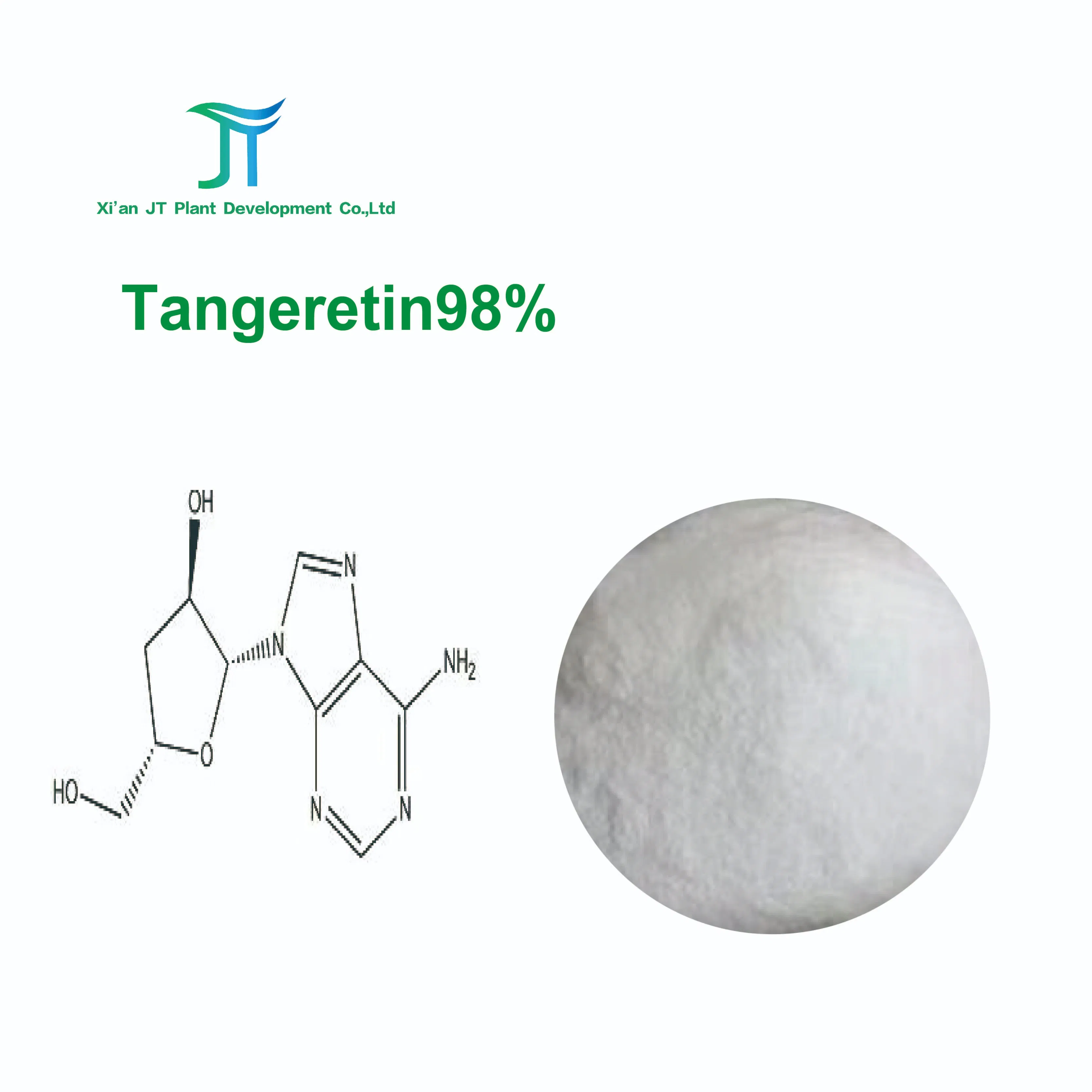 Suplemento Natural de Tangeretina para Suporte Imunológico e Aumento de Antioxidantes CAS 481-53-8