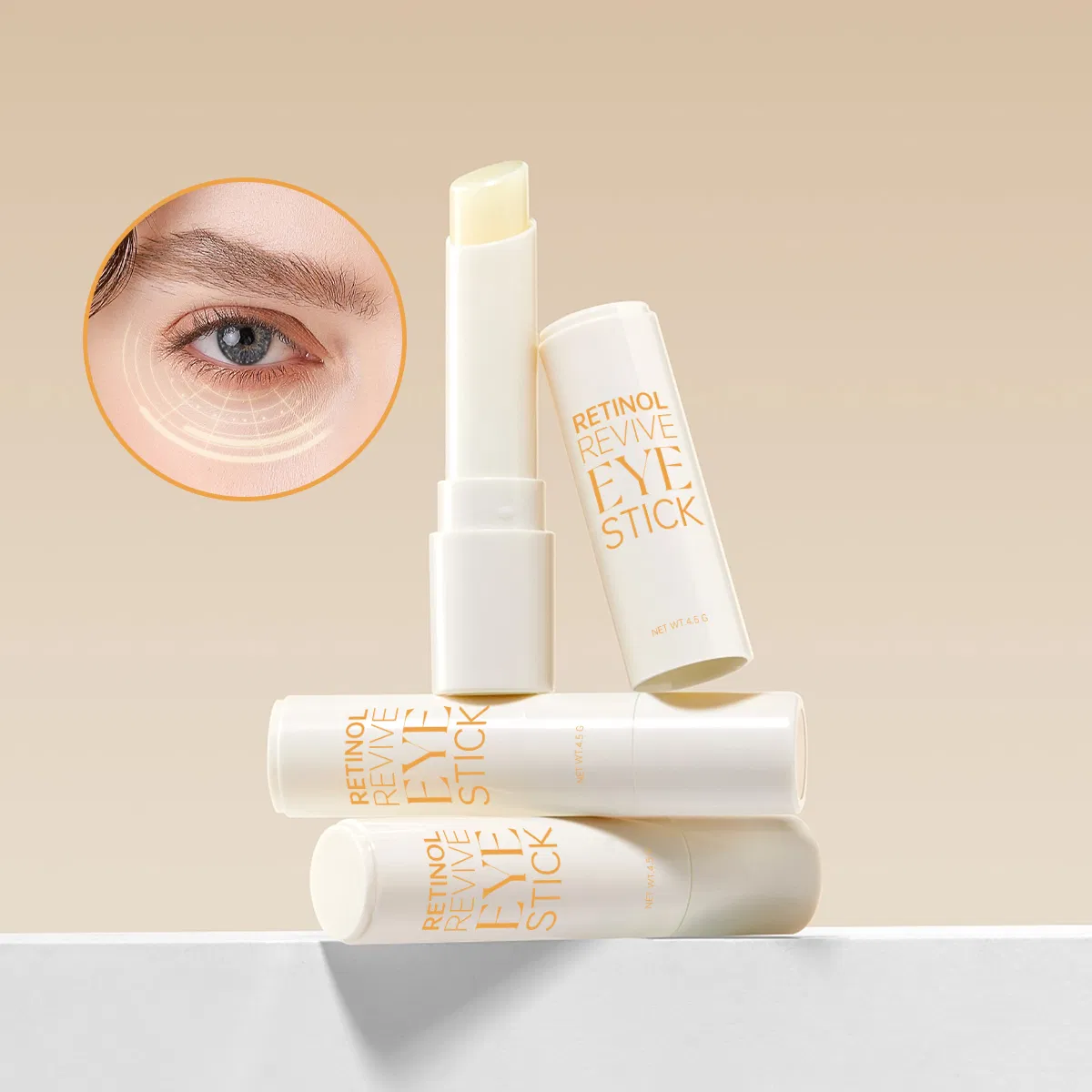 Creme para os Olhos Anti-Idade Cosméticos de Beleza Rugas Retinol Colágeno Bastão Balm para os Olhos