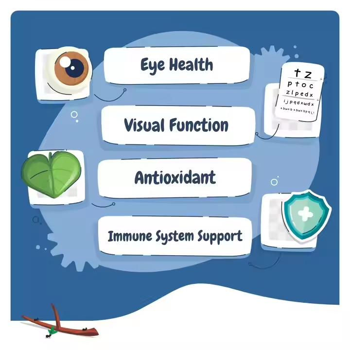 Suplemento Natural Personalizado para Cães - Suporte para Olhos e Visão, Antioxidante e Saúde Retinal