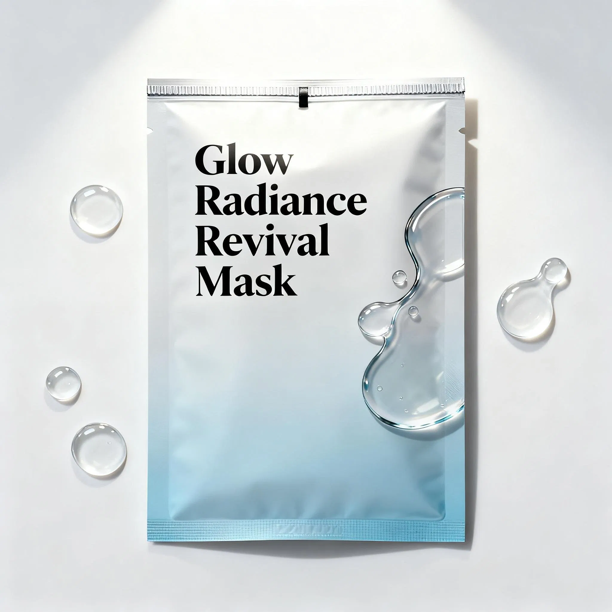 Máscara Facial Hidratante com Ácido Hialurônico e Glicerina para Todos os Tipos de Pele e Efeito Instantâneo de Volume