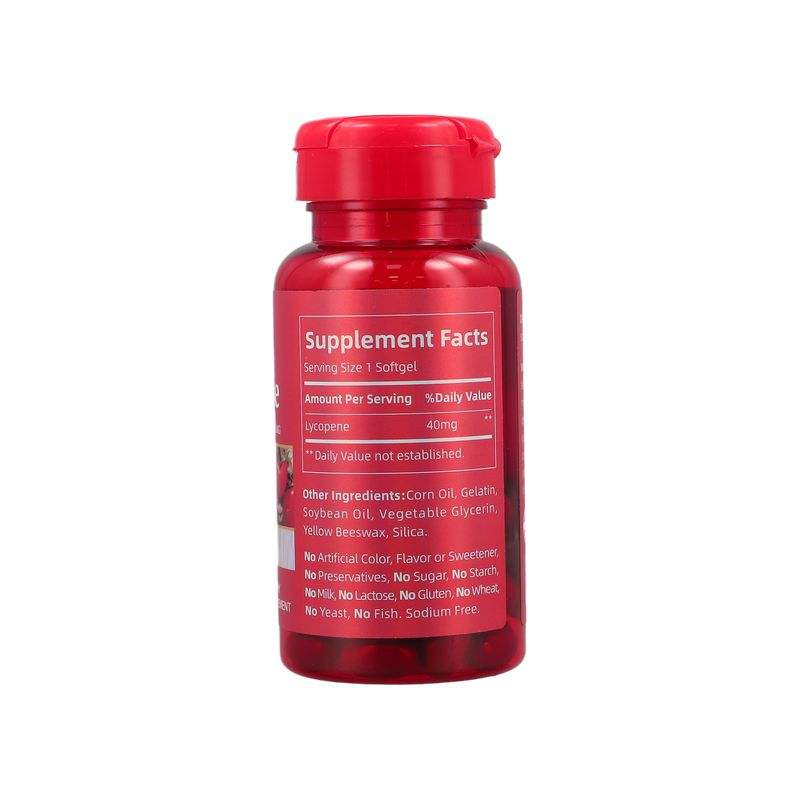 Suplementos de Saúde da Próstata e do Coração em Softgel de Licopeno Antioxidante 40 Mg