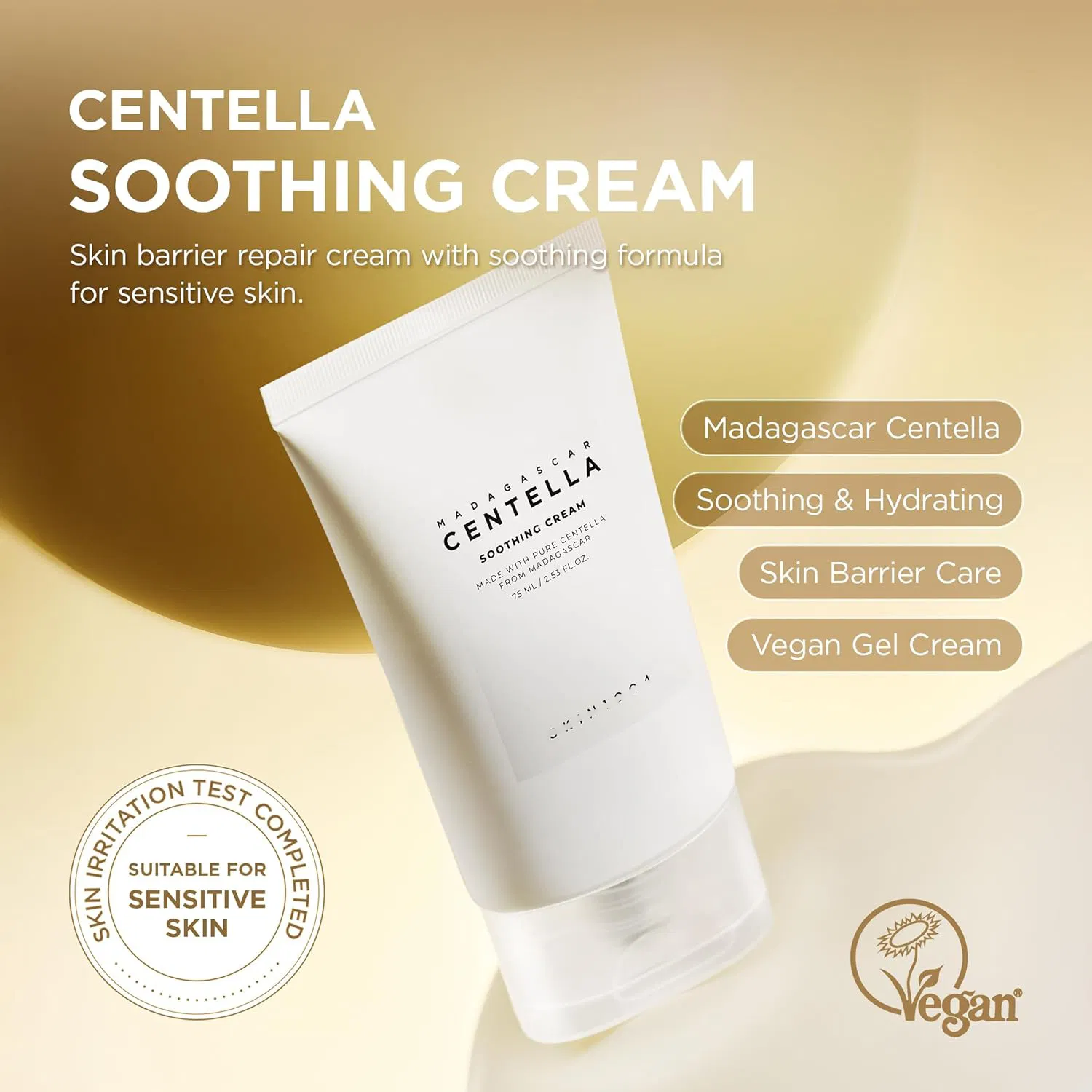 Creme Facial Reparador da Barreira da Pele de Centella Asiática