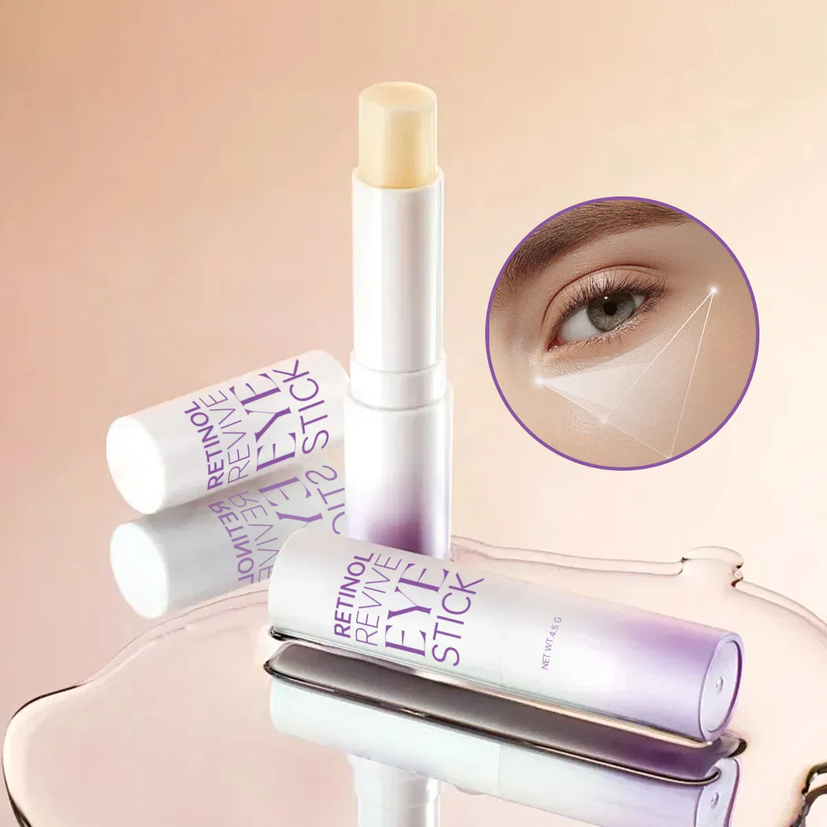 Creme para os Olhos Anti-Idade Cosméticos de Beleza Rugas Retinol Colágeno Bastão Balm para os Olhos