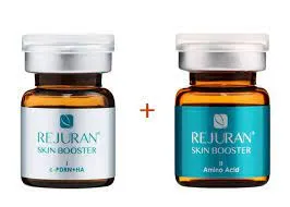 Rejuran Skin Booster acalma a pele e ajuda a restaurar o ácido hialurônico da pele - hidratação profunda