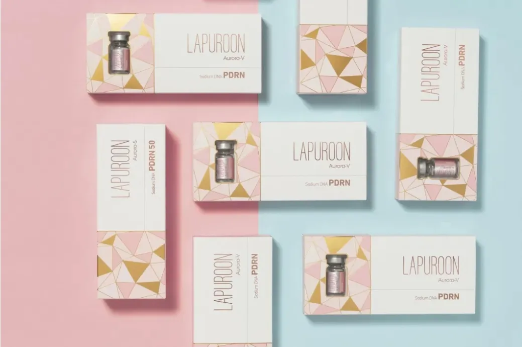 Melhores Cosméticos da Coreia Ácido Hialurônico Amino Cuidado da Pele Lapuroon Aurora Super Pdrn Intensificador de Hidratação da Pele Lapuroon Aurora V S