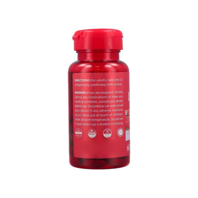 Suplementos de Saúde da Próstata e do Coração em Softgel de Licopeno Antioxidante 40 Mg