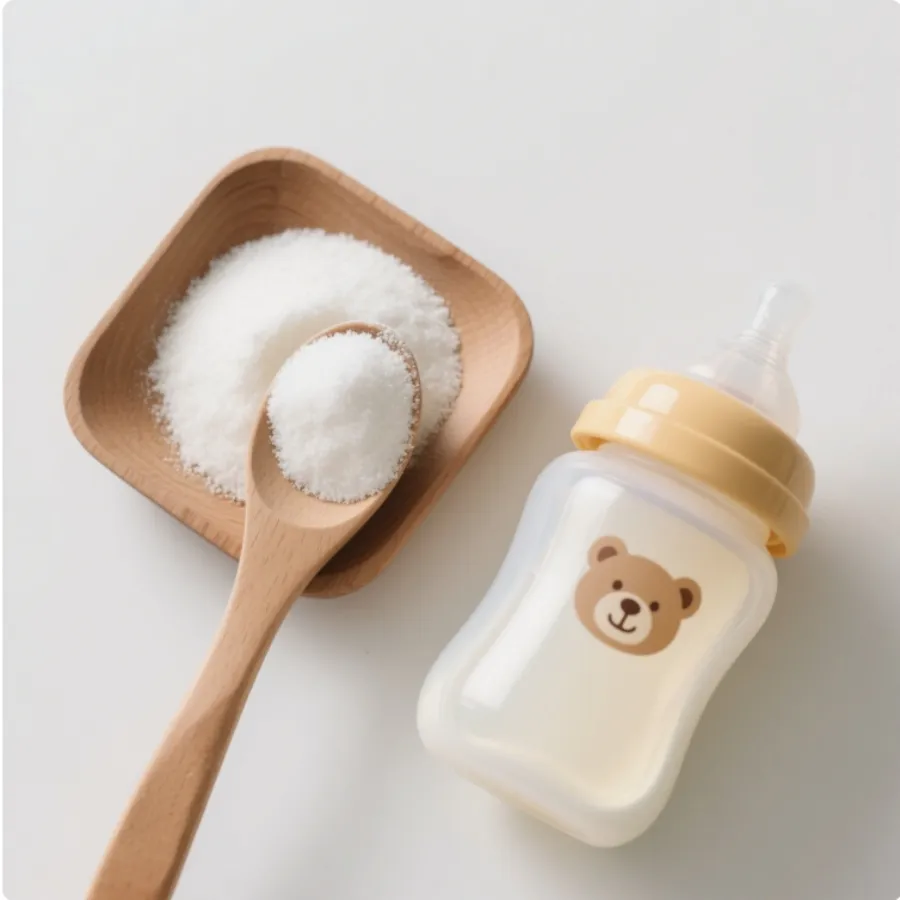 Fibra Prebiótica Orgânica Galacto Oligossacarídeos Baixas Calorias Ingredientes de Prebióticos para Bebês