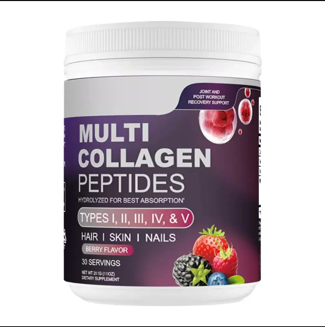 Suplemento de Colágeno Hidrolisado Sabor Frutas Vermelhas