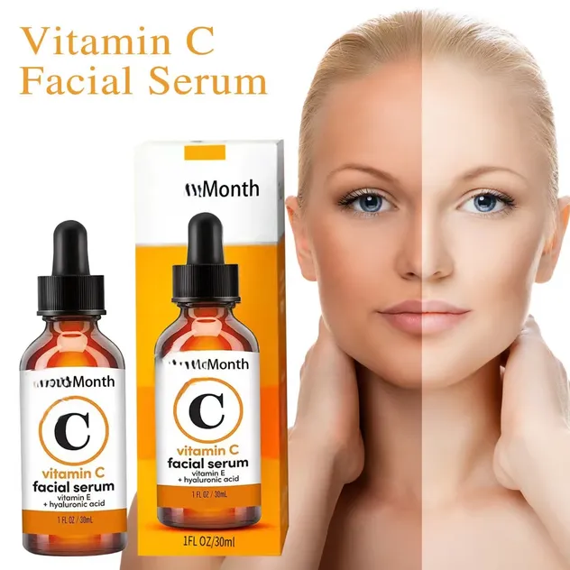 Sérum de Vitamina C Anti-Idade para Pele Radiante e Jovem