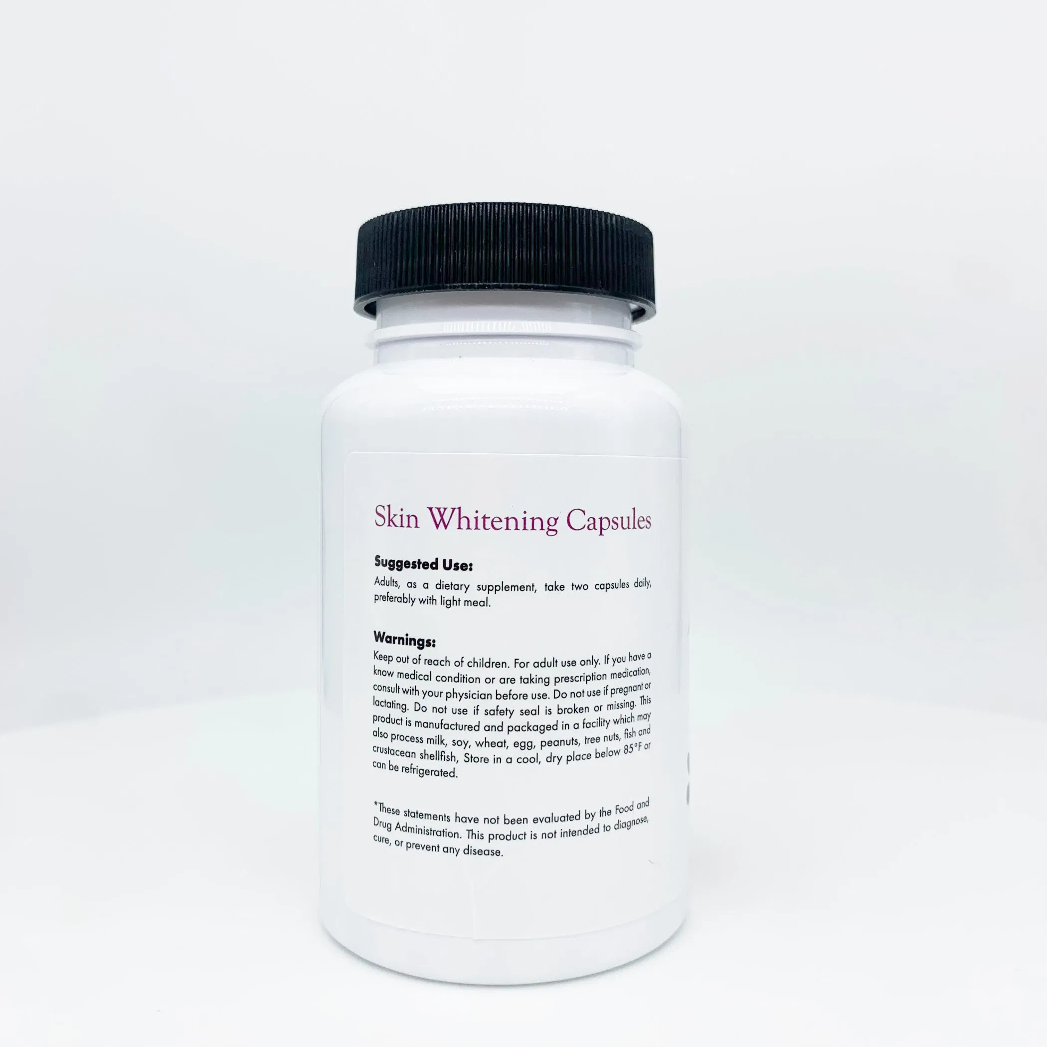 Pílulas Clareadoras 5000mg Suplemento de Colágeno para Clareamento da Pele para Pele Escura Antienvelhecimento Antioxidante Cápsulas Clareadoras da Pele
