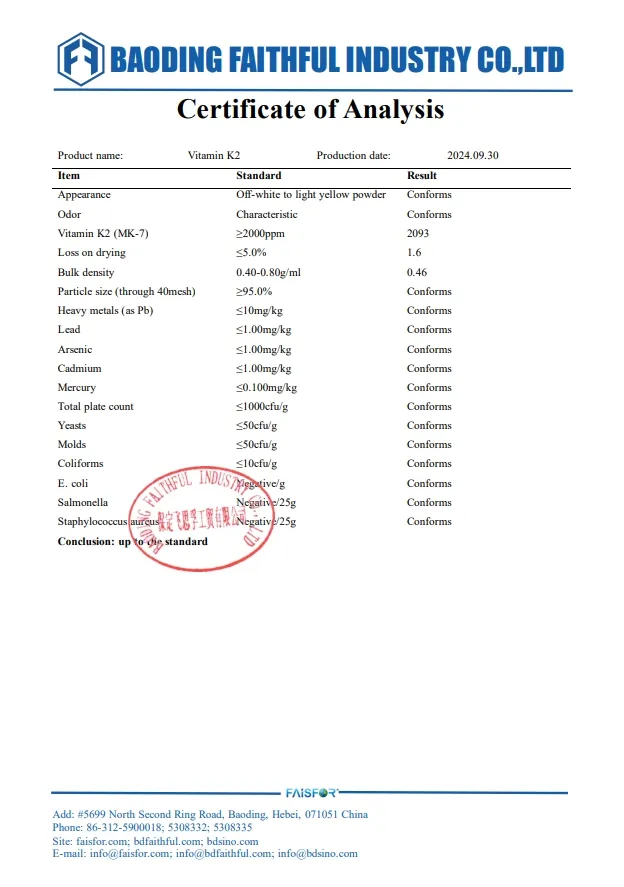 Suplemento Nutricional de Alta Qualidade por Atacado para Aditivo Alimentar