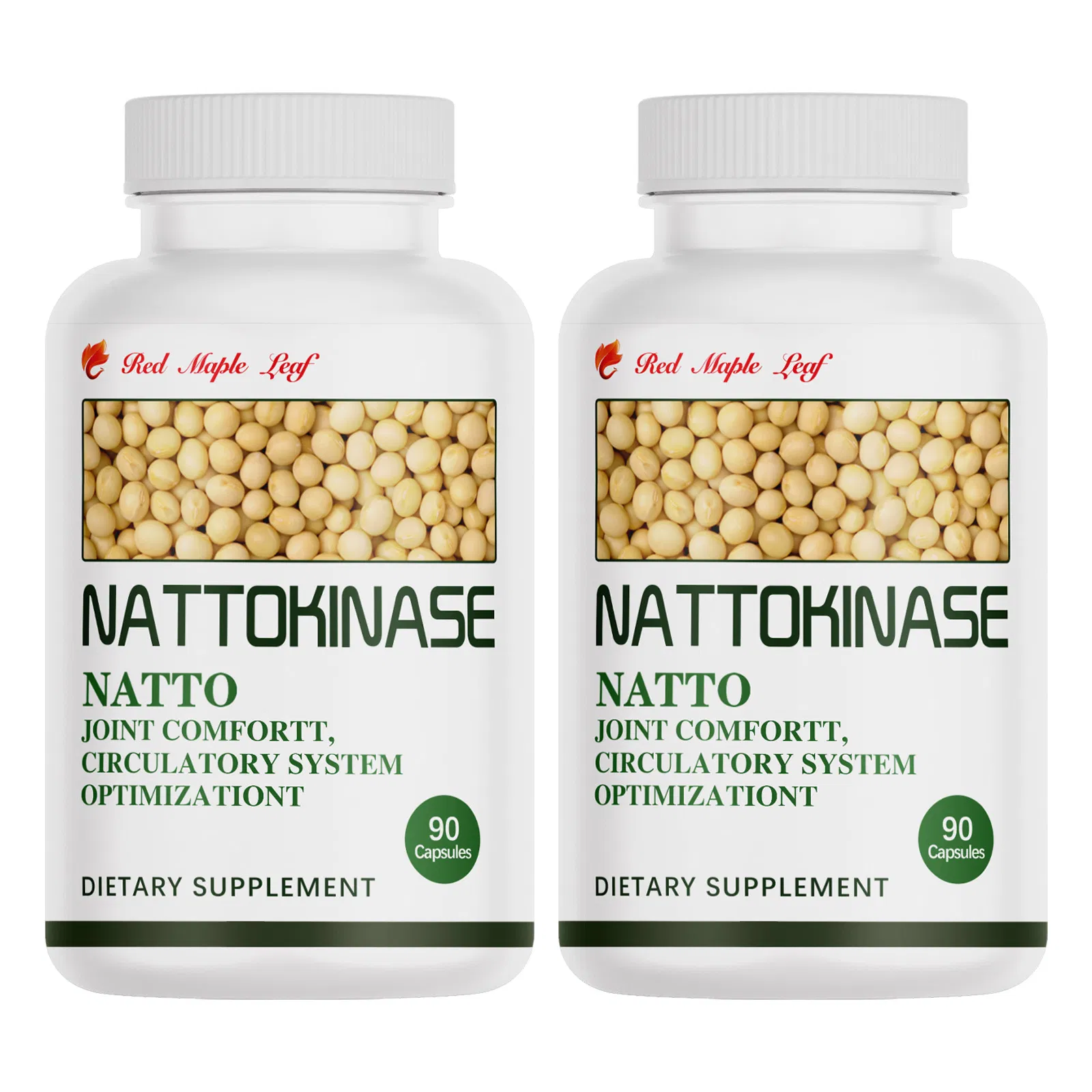Suplemento de Nattokinase com Múltiplas Enzimas - Bromelaína, Serrapeptase, Cúrcuma e Ginseng para Bem-Estar Cardiovascular e das Articulações