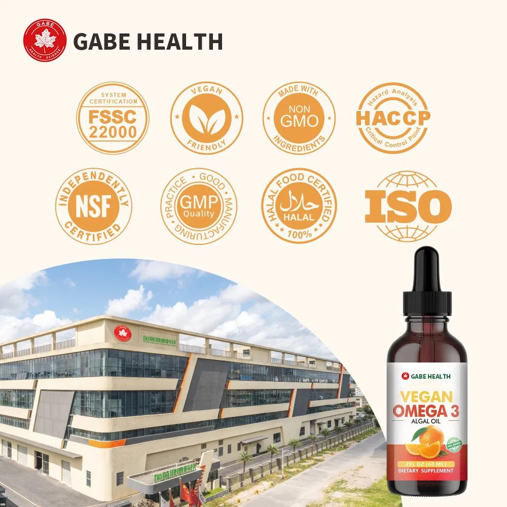 Óleo Natural Puro Omega 3 Gotas Líquidas Ricas em EPA DHA Suporte à Saúde Cardiovascular Melhora da Memória Cuidado com a Visão Suplemento