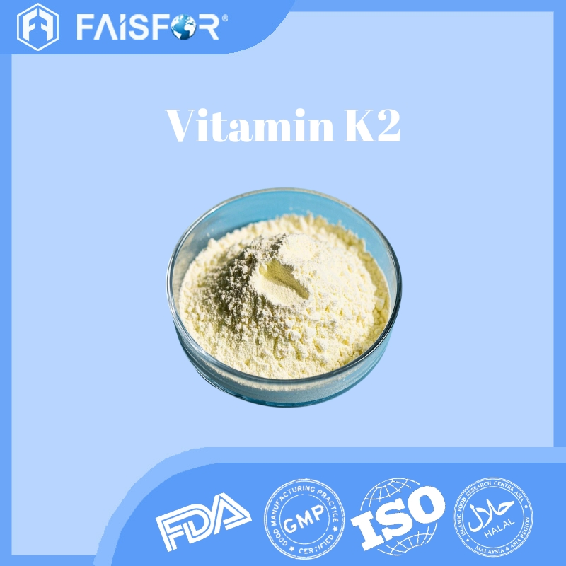 Suplemento Nutricional de Aditivo Alimentar de Alta Qualidade Vitamina K1 Vitamina K2 Pó