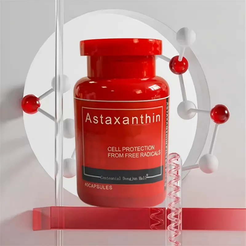 Suplemento Natural de Astaxantina Poderoso Antioxidante para o Bem-Estar Celular