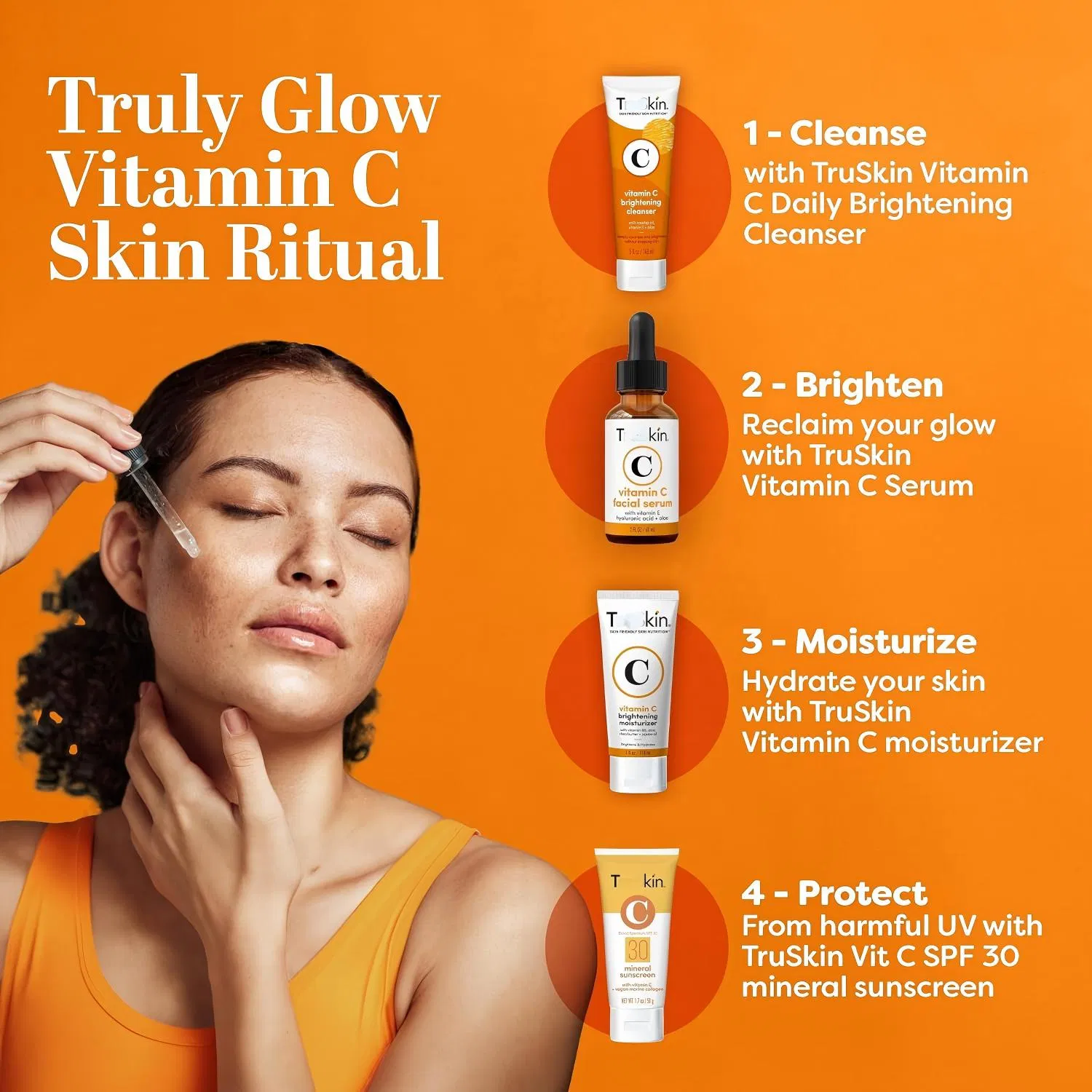 Sérum de Vitamina C Anti-Idade para Pele Radiante e Jovem
