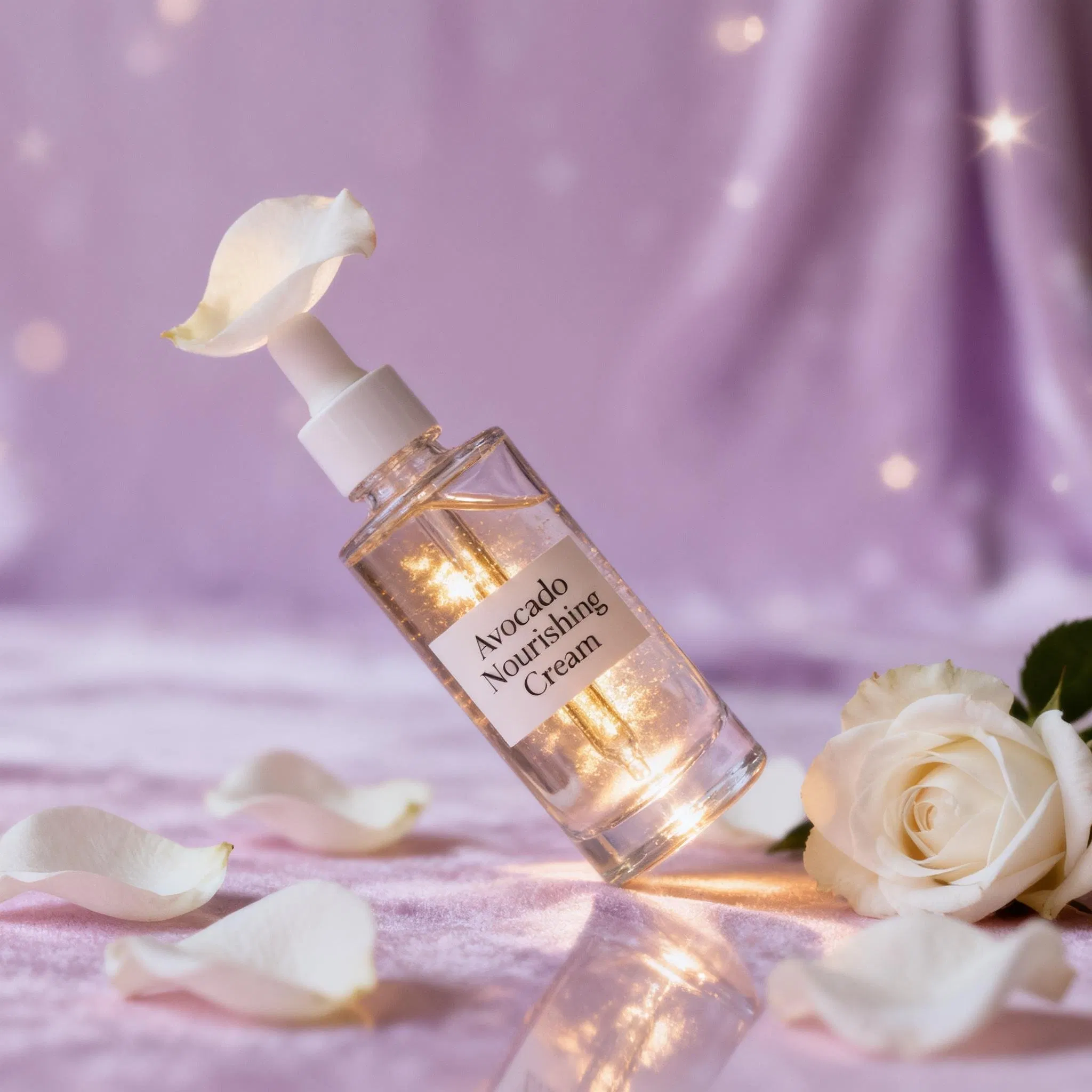 Creme Facial Emoliente de Reparação de Barreira e Suplemento de Óleo com Panthenol e Ceramida para Pele Comprometida e Escamosa
