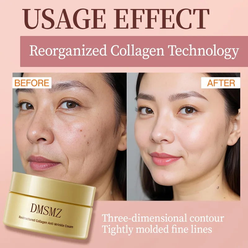 Repara profundamente a barreira da pele danificada, aumenta a elasticidade da pele, colágeno, creme facial antienvelhecimento