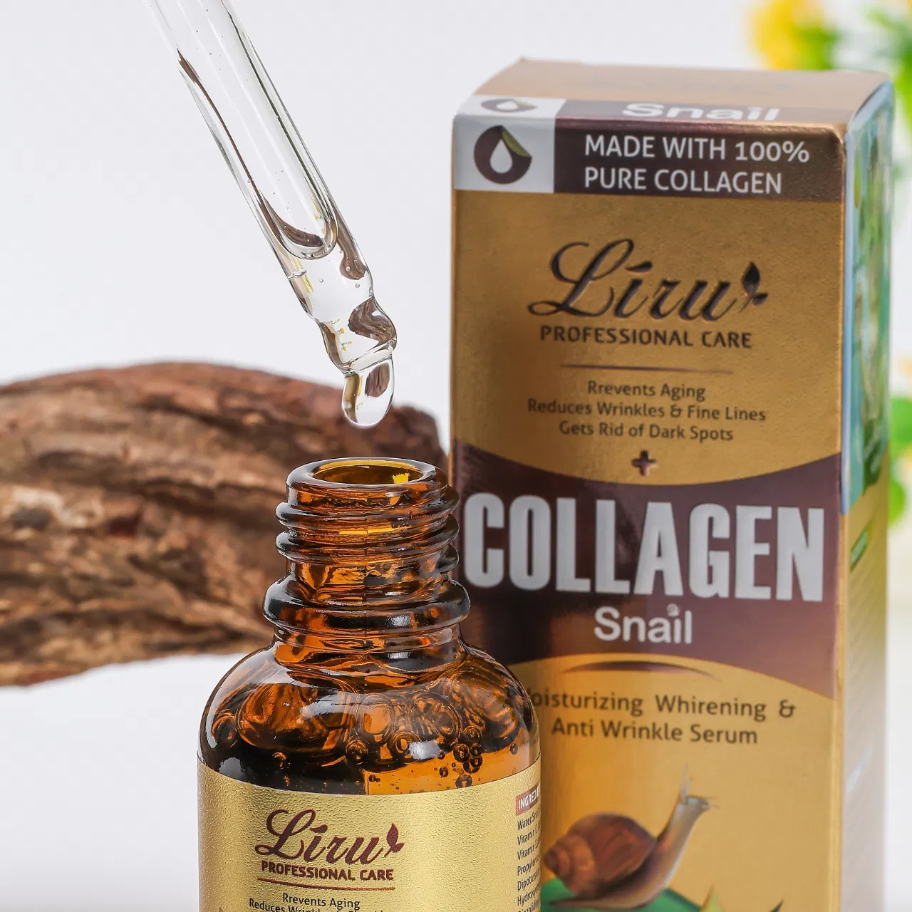 Sérum de Hidratação Máxima com Ácido Hialurônico e Extrato de Caracol