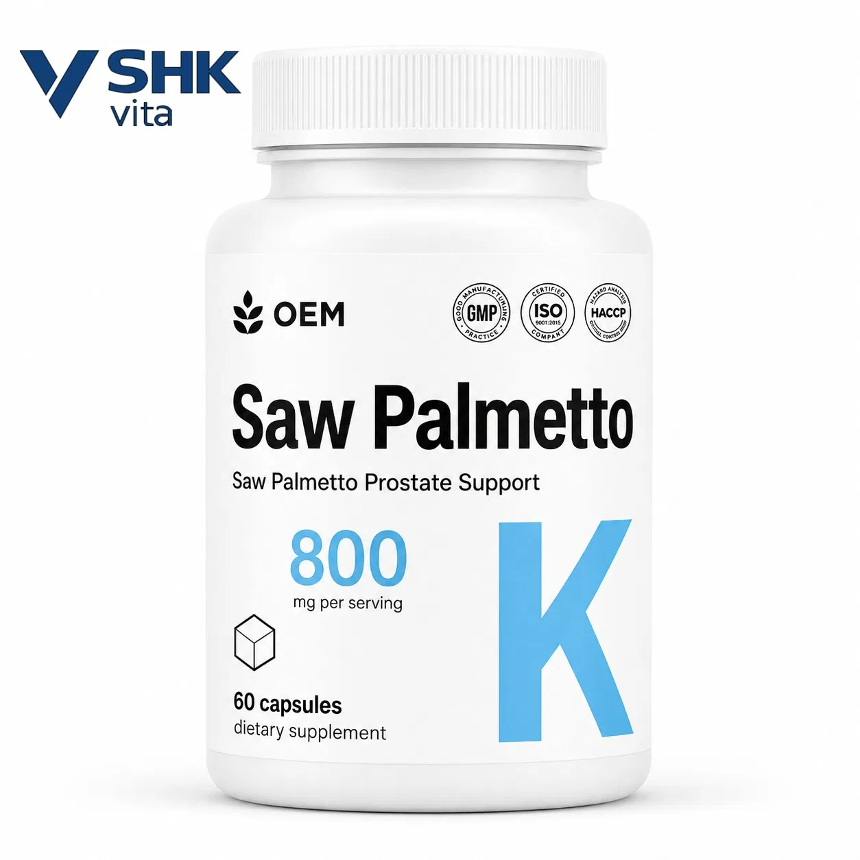 Cápsulas de Suporte à Próstata Saw Palmetto para Homens - Suplemento de Saúde da Próstata e Urinária — Marca Privada OEM