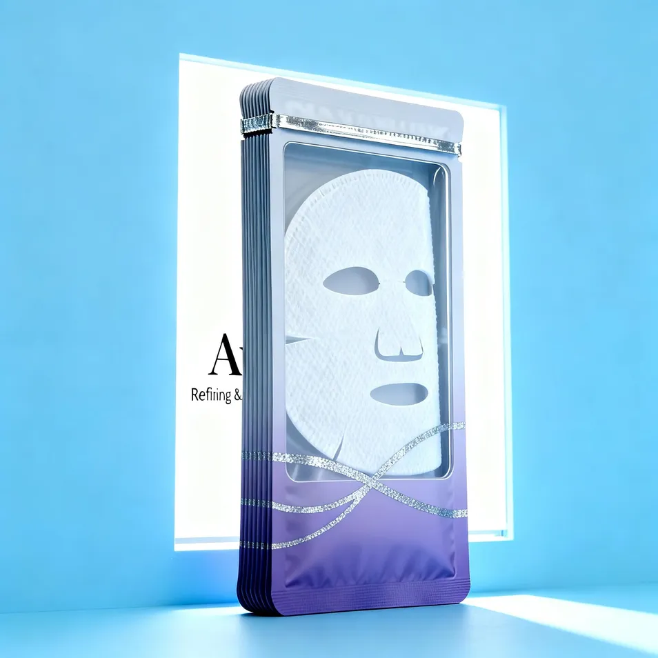 Máscara Facial de Hidratação Profunda com Ácido Hialurônico Multi Molecular para Ampliar e Iluminar a Pele Opaca