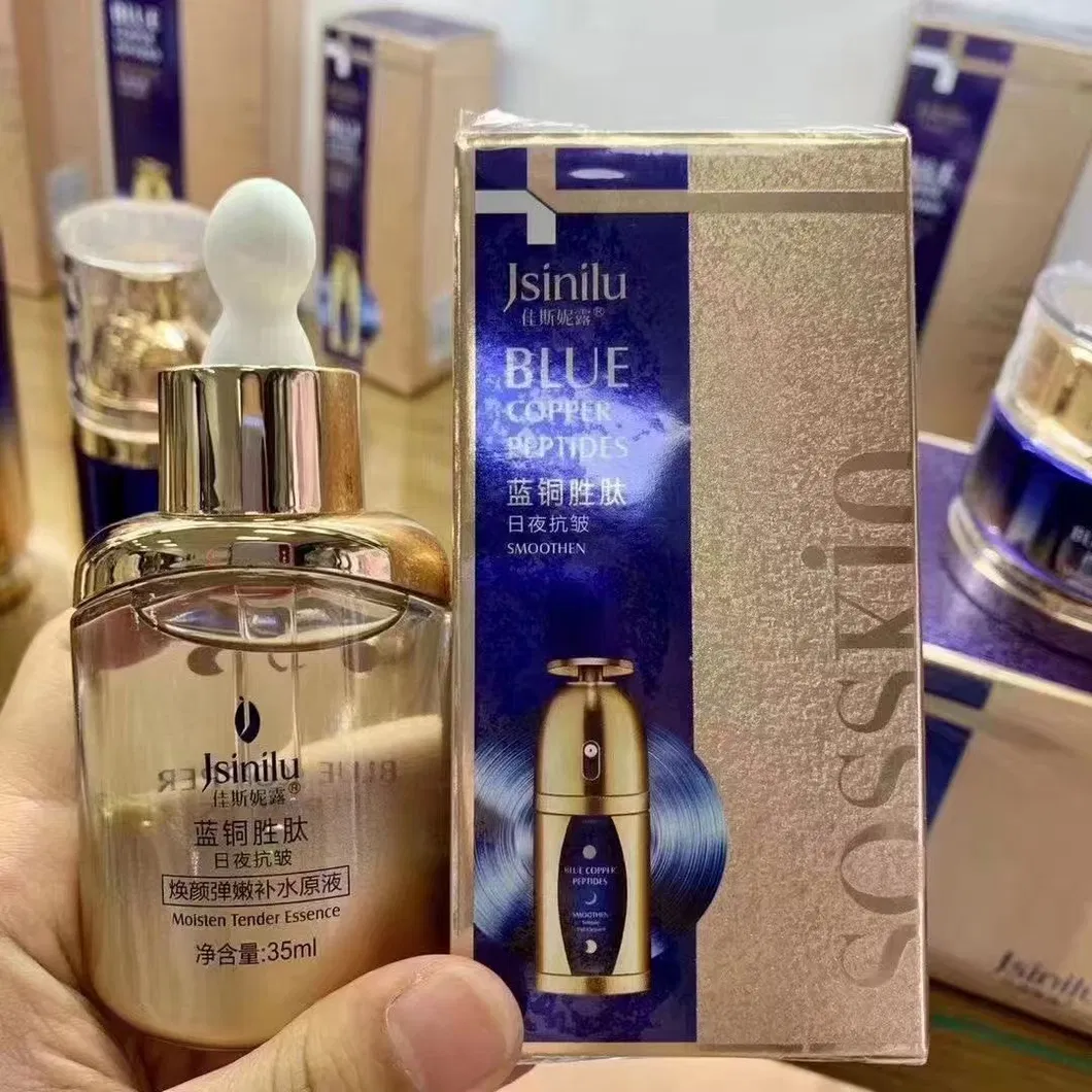 Conjunto de Cosméticos Hidratante Anti-idade com Peptídeo Ghk-Cu