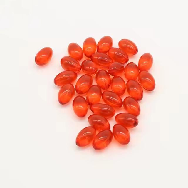 Softgels de Licopeno e Óleo de Fruta de Espinheiro Marítimo Suporte Antioxidante, Saúde da Pele e Imunidade Suplemento Nutricional Herbal