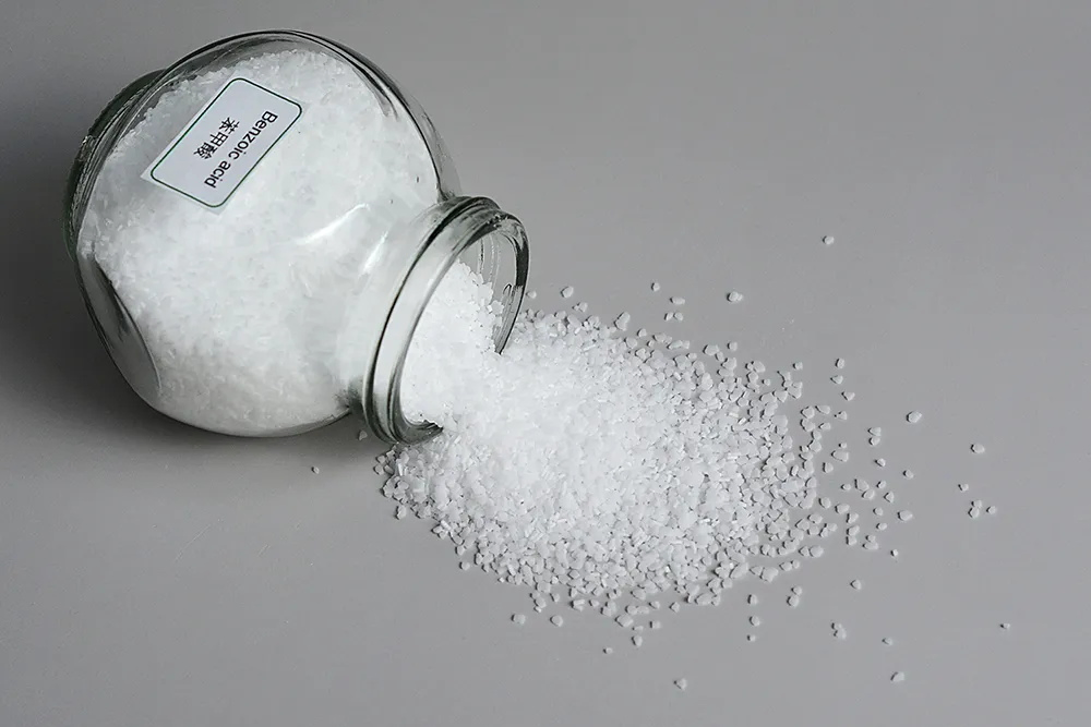 para Conservante Ácido Benzoico Pó Granular Floco CAS: 65-85-0 E210