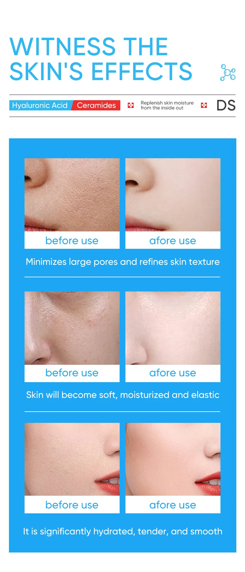 Detalhe do Creme Reparador