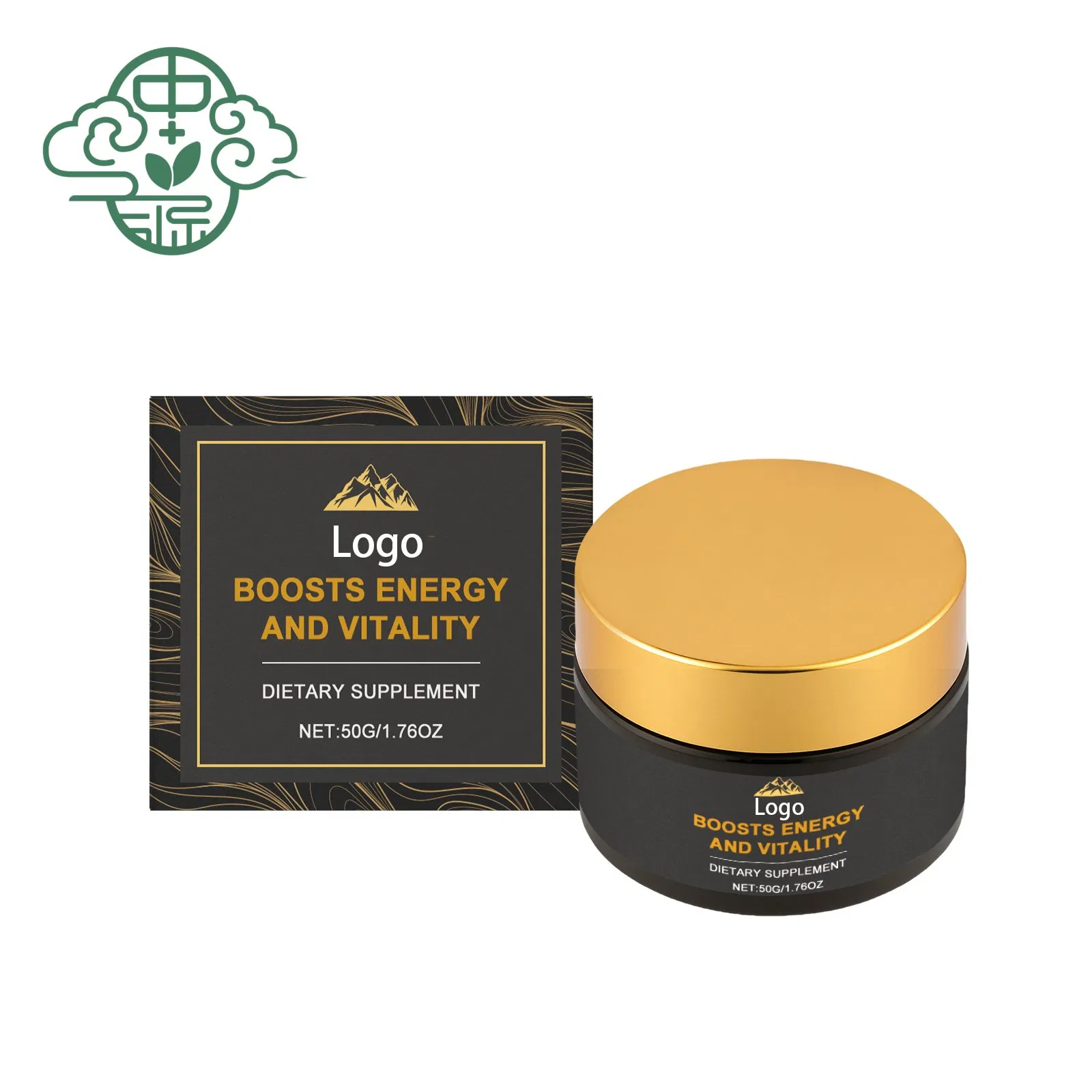 Extrato de planta de bem-estar mundial, pó de moringa antioxidante, anti-inflamatório, suplemento de ingredientes naturais de moringa