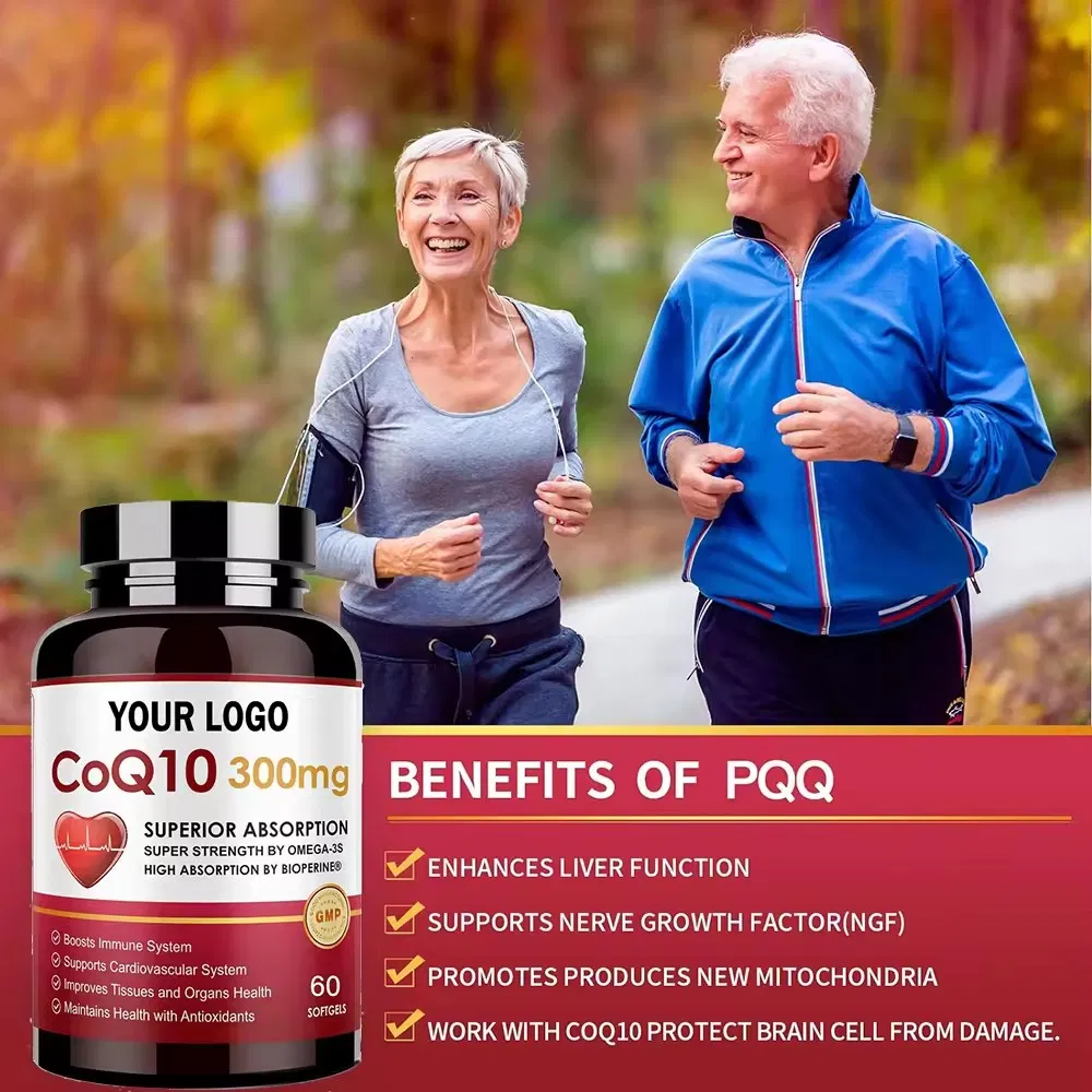 Cápsulas de Saúde Cardiovascular Vitalidade do Coração OEM/ODM Aumentam o Foco e a Clareza Mental Cápsulas Softgel Suplementos Dietéticos