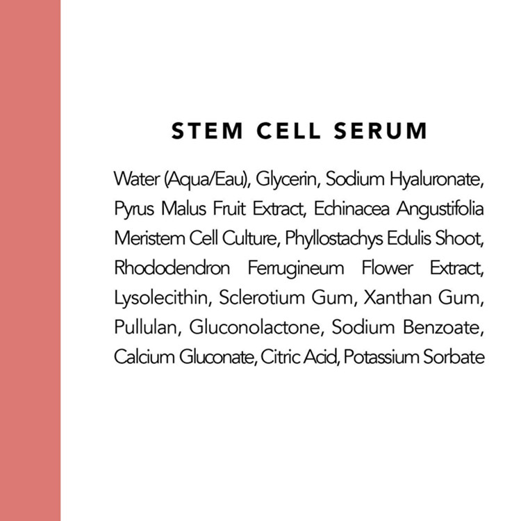 Sérum Hidratante e Umectante de Células-Tronco Botanicals Rejuvenescedoras de Marca Própria