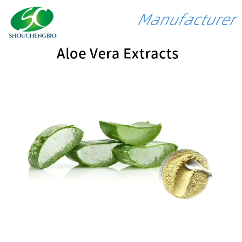 Pó de Extrato de Aloe de Alta Qualidade para Cuidados Naturais com a Pele