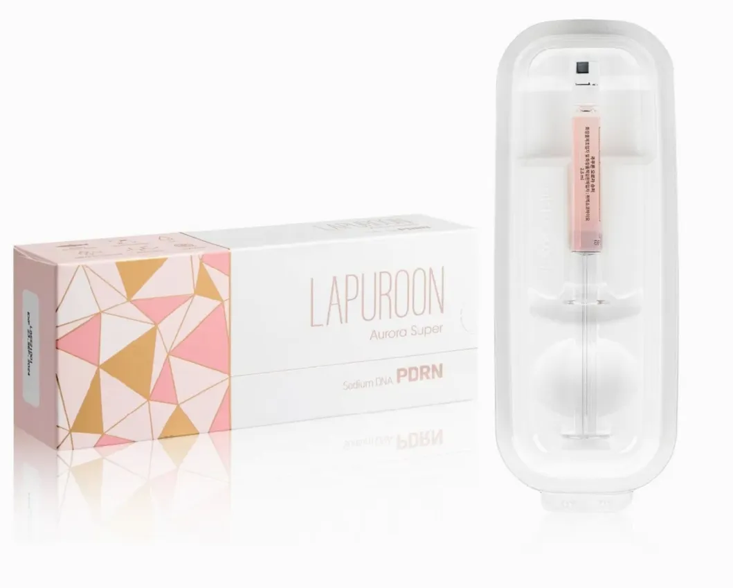 Melhores Cosméticos da Coreia Ácido Hialurônico Amino Cuidado da Pele Lapuroon Aurora Super Pdrn Intensificador de Hidratação da Pele Lapuroon Aurora V S