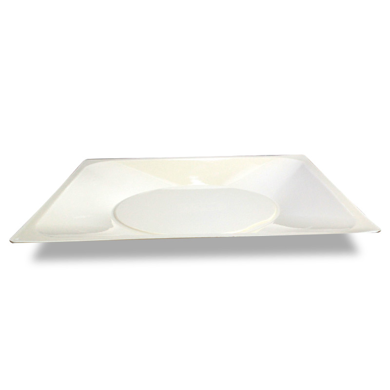 Melamine Plastic Square Shape Dinner Plates