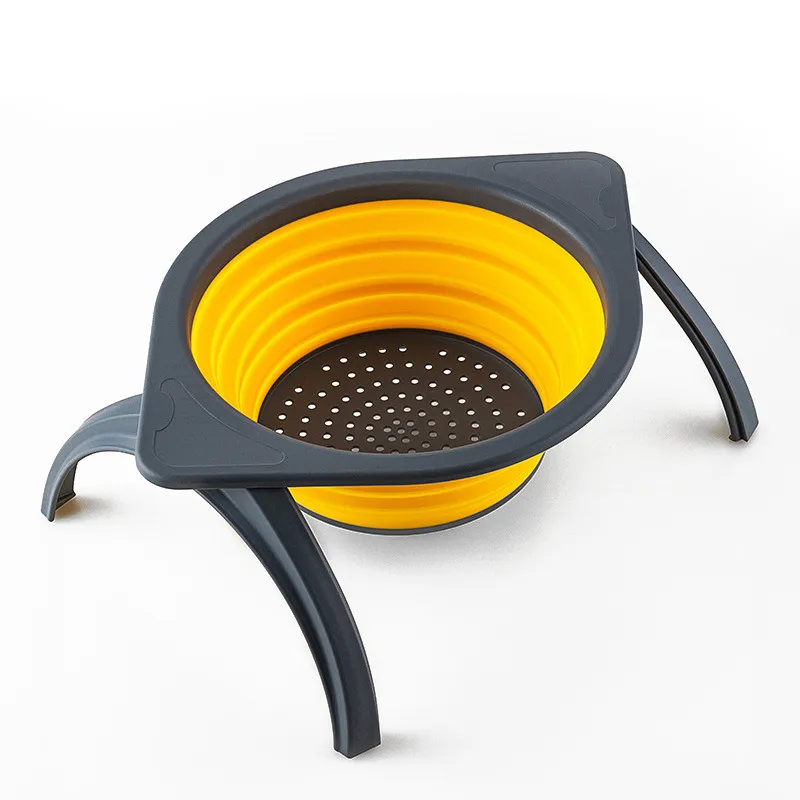 Folding Rubber Filter Basket 4