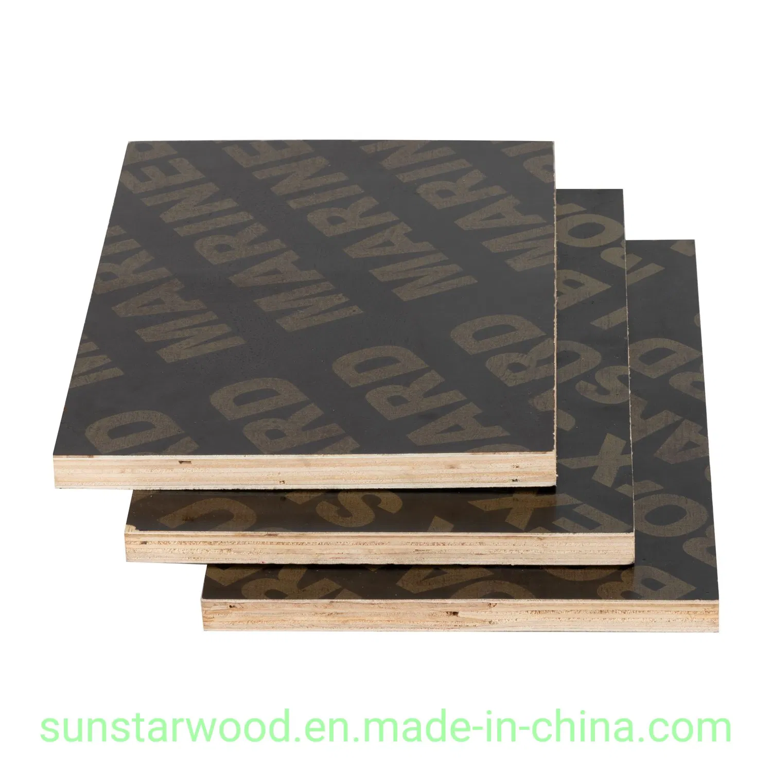12mm 15mm 18mm Marine Plywood Film Faced Plywood for Construction with Factory Price