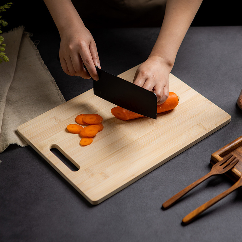 Kitchen Helper Utility Bacteriostat Food Grade Bamboo Cutting Board Wood Chopping Board